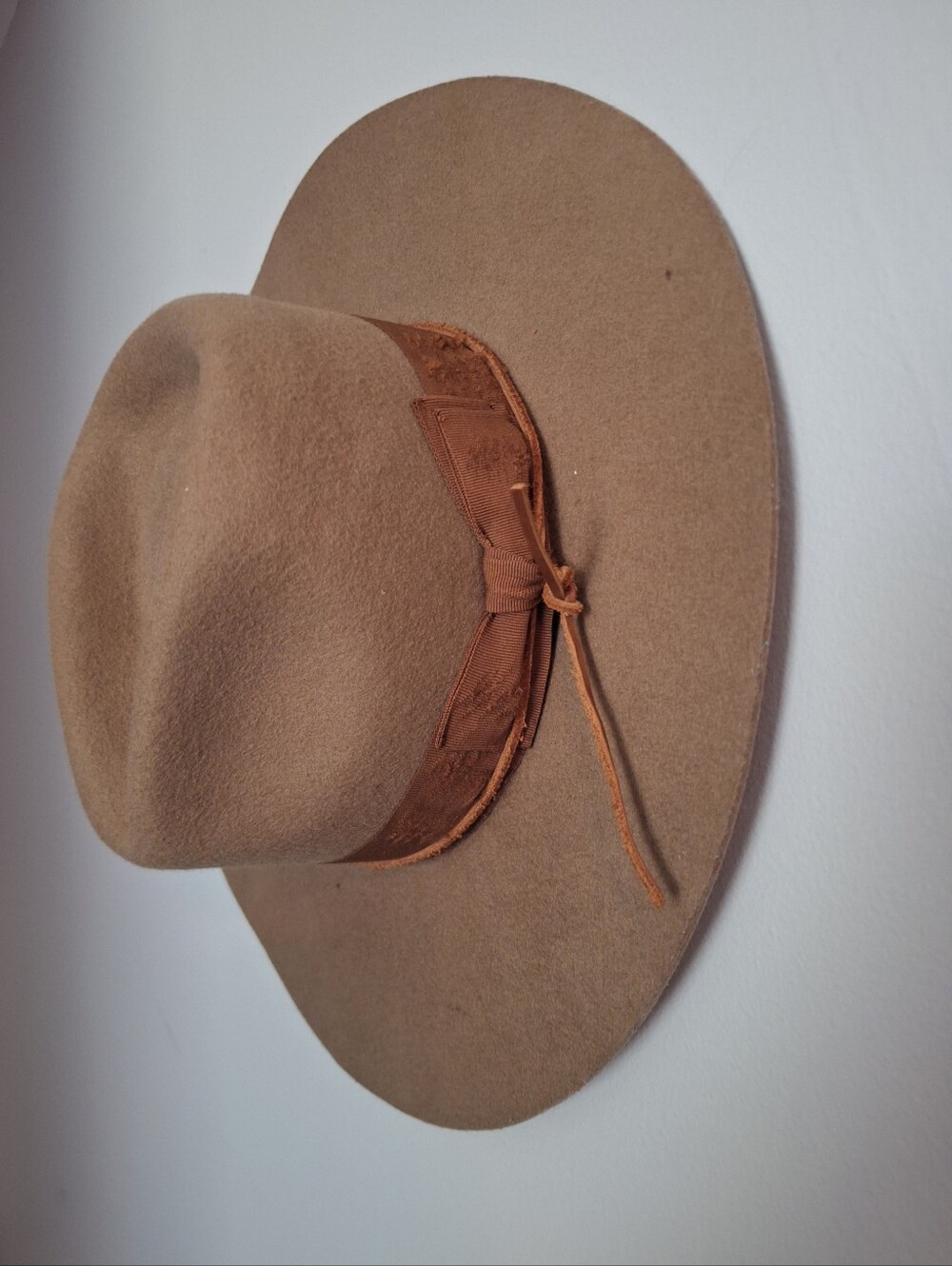 Wyeth Tan Wool Rancher Hat